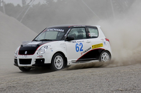 Den lokale kører Simon Larsen og hans andenkører Nicklas Daugberg er udpeget som rallytalenter af Dansk Automobil Sports Union.
